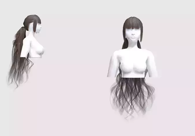 Female Wavy Hairstyle 
