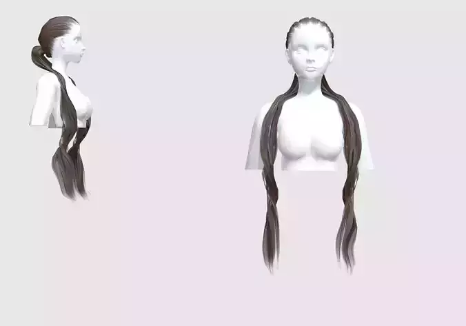 Cute Ponytail Hairstyle 