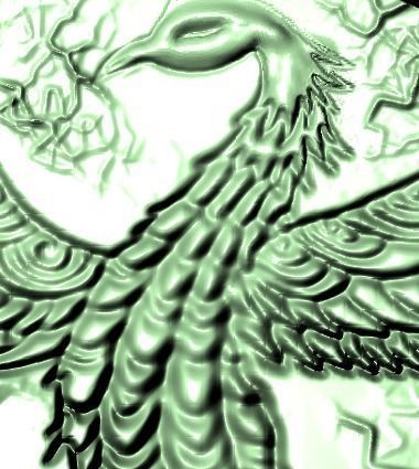 Phoenix Pendant 3D print model_3