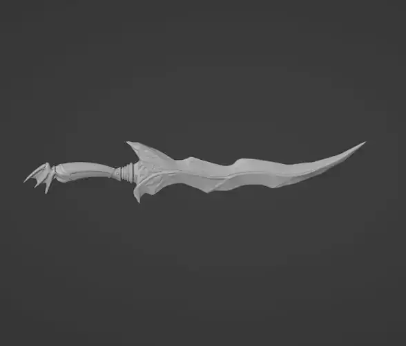 3D model Kris Edge from Lineage2 Game 3D print
