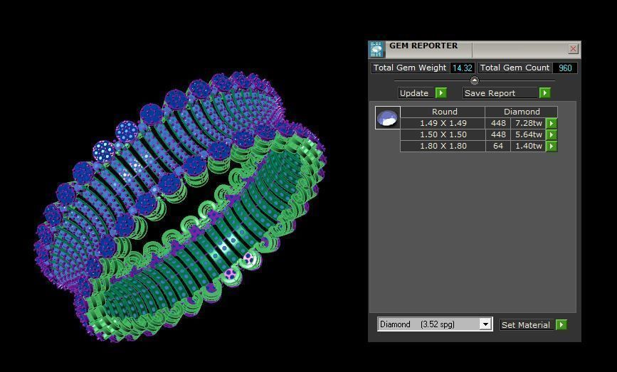Bracelet 3D print model_6