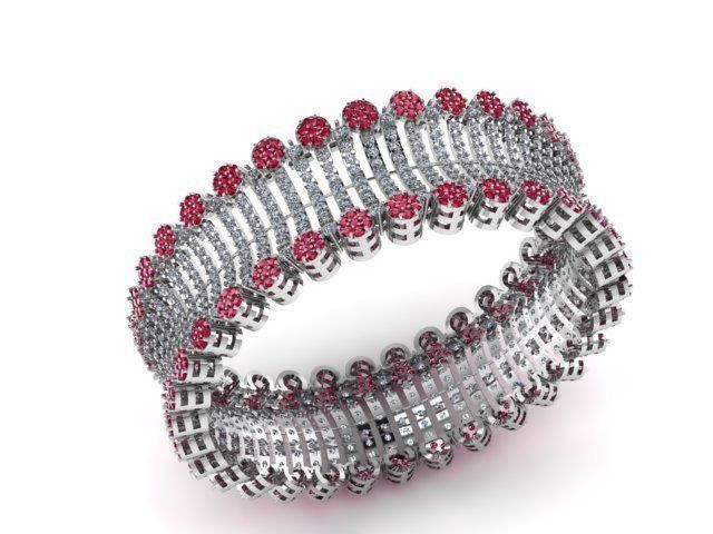 Bracelet 3D print model_1