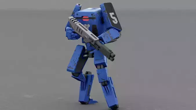 BATTLE DROID X-2000  RIGGED