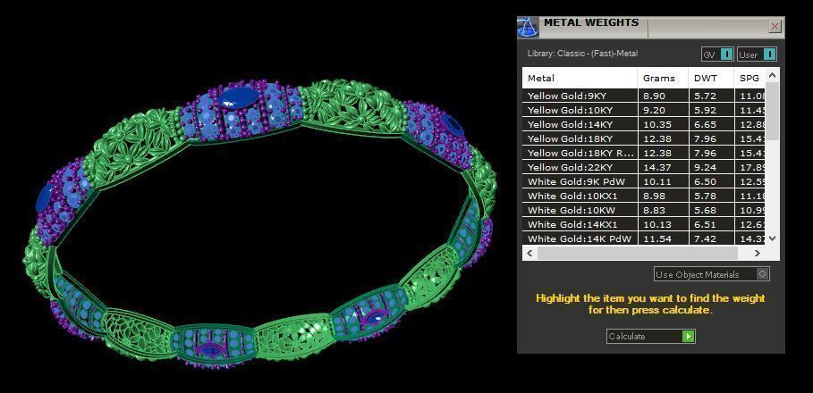 Bracelet 3D print model_6