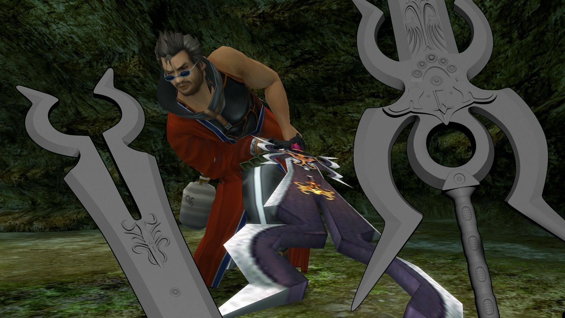 Auron Masamune Sword - Final Fantasy X 3D print model_2