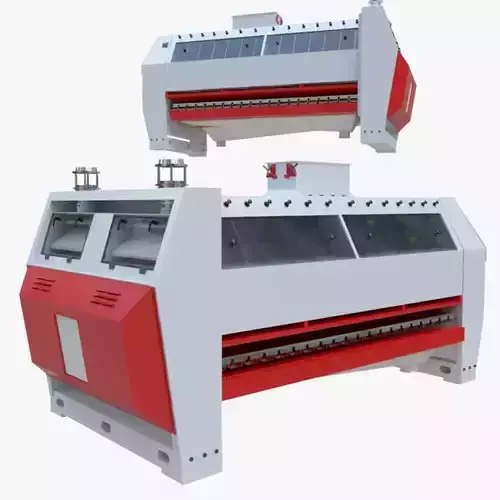 Semolina Purifier - Wheat Grain Flour Milling Machine Low-poly 3D model
