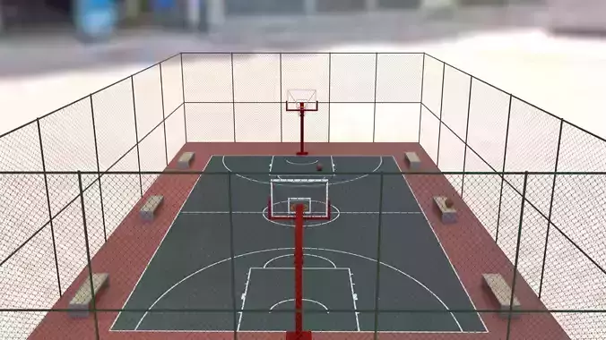 Street Basketball court 