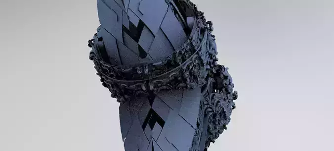 Ocean Cyberpunk Atlantis Deep city ring 8