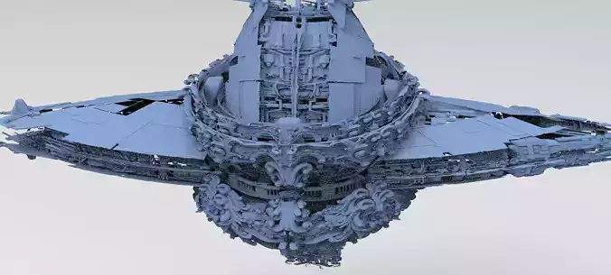 Atlantis Ship Base 3D model