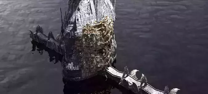 Ocean Cyberpunk Atlantis Deep Base tower 1