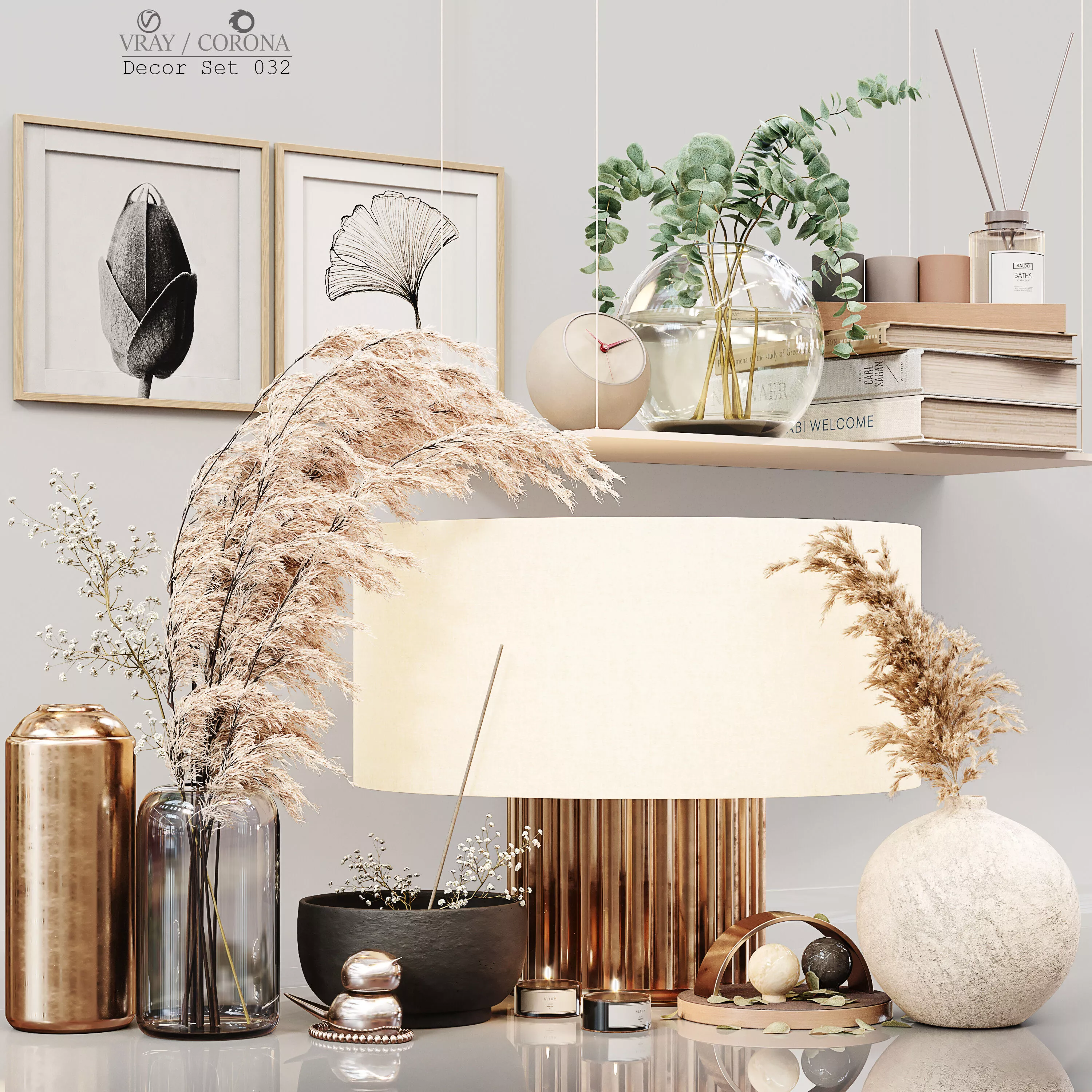 Decor Set 032 3D model