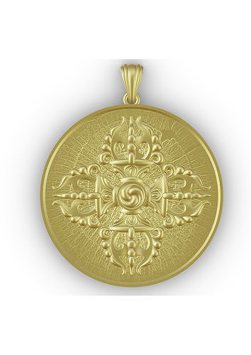 VAJRA - DORJE PENDANT  3D print model