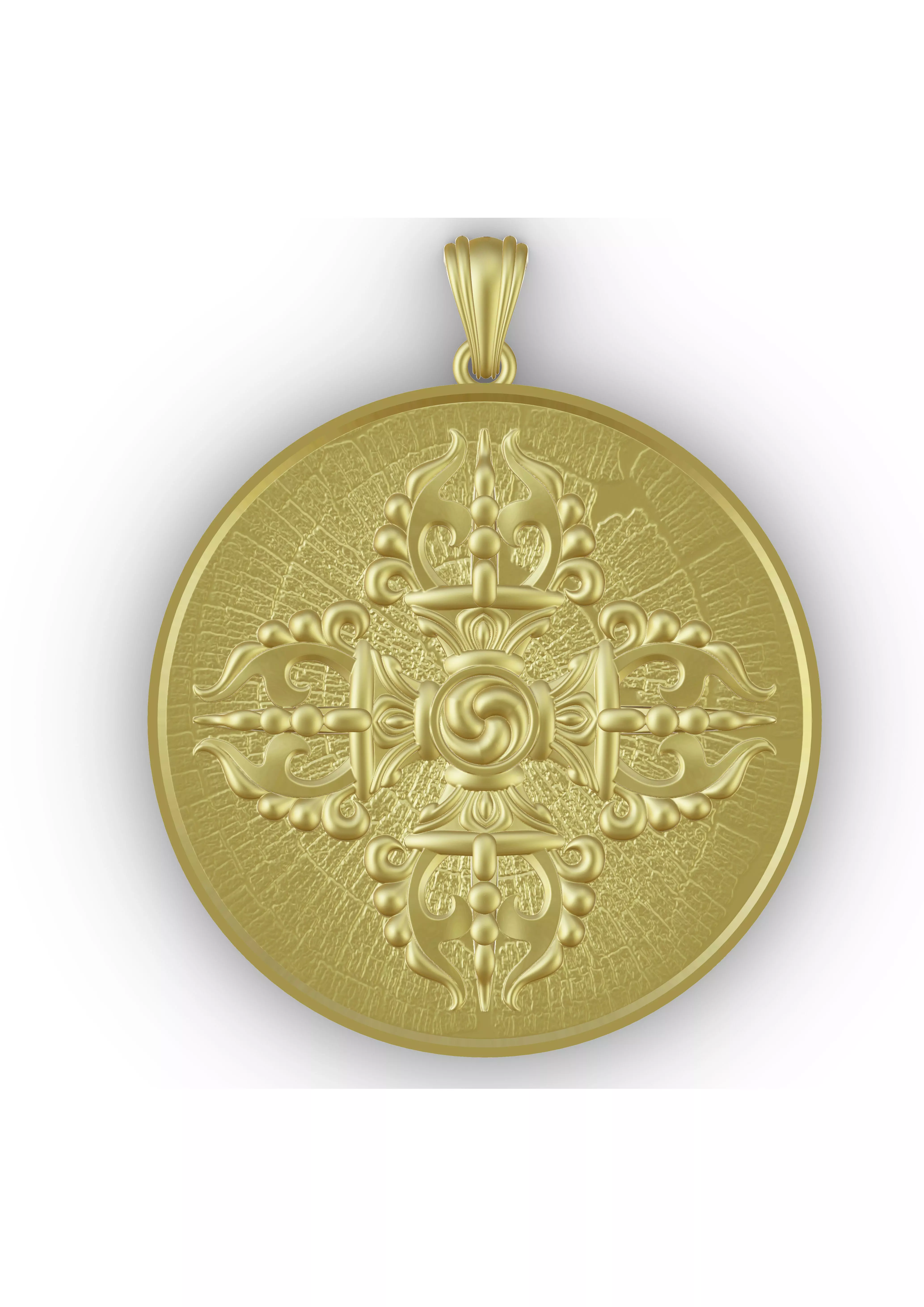 VAJRA - DORJE PENDANT  3D print model_0