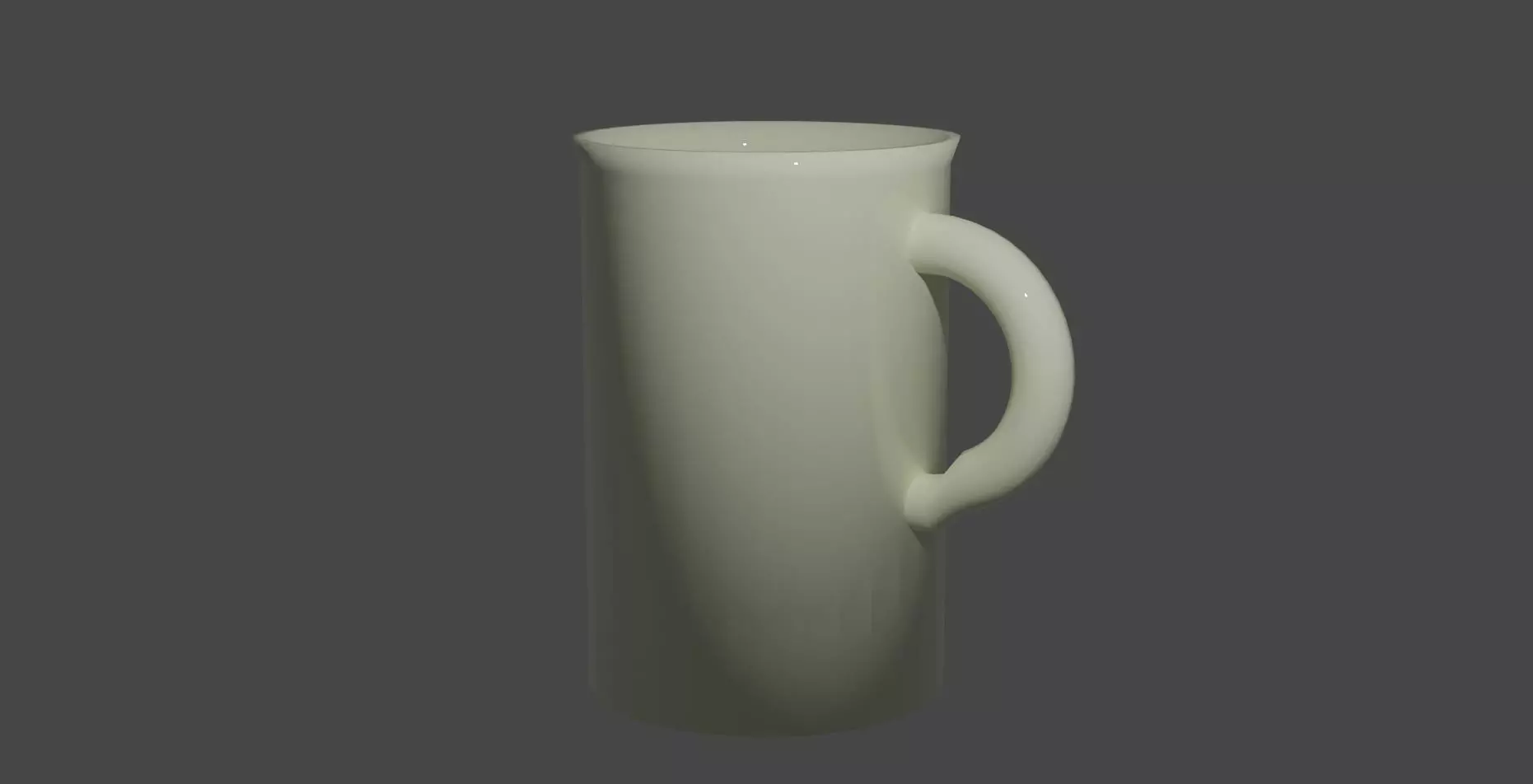 Simple Diner Mug Free 3D model