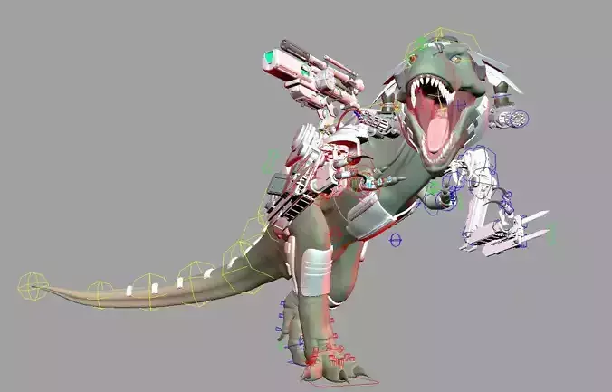 Weaponized T-rex Rig