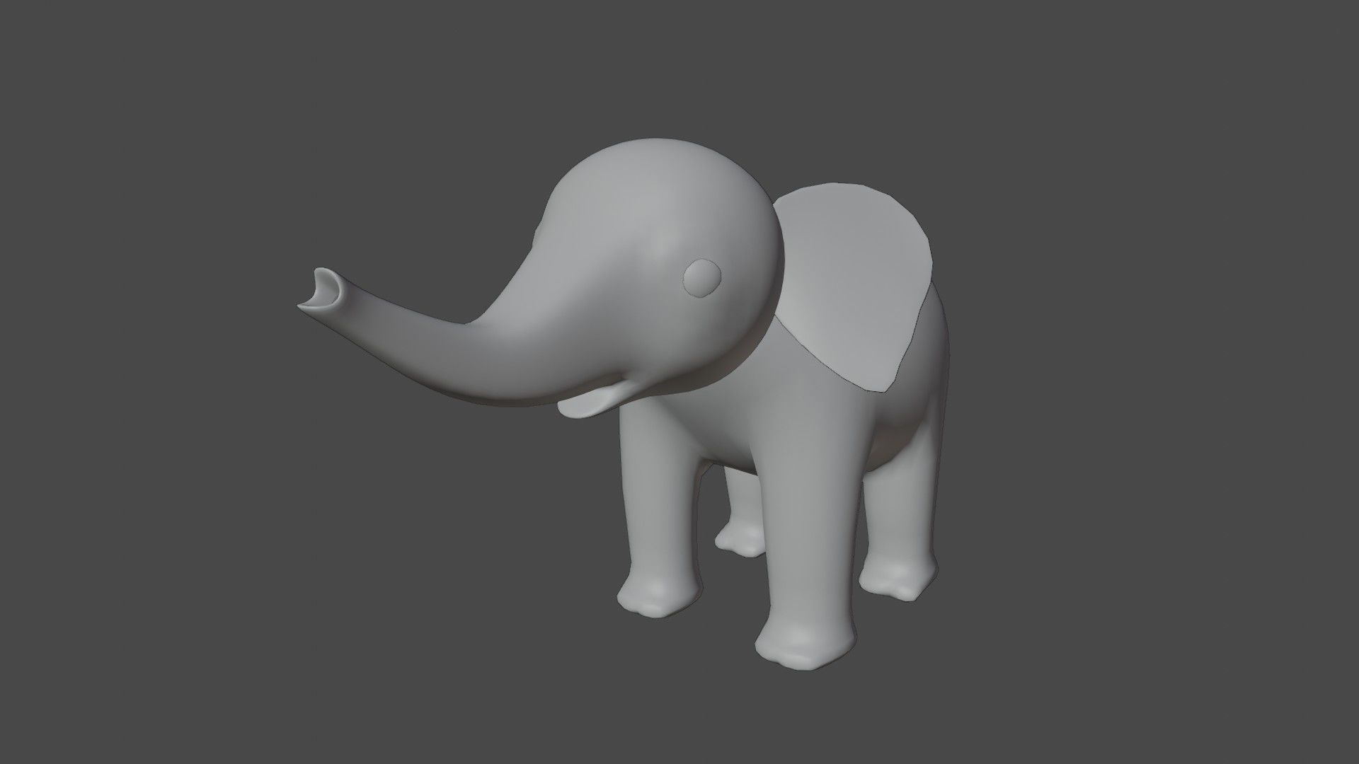The Little Elephant 3D model_2