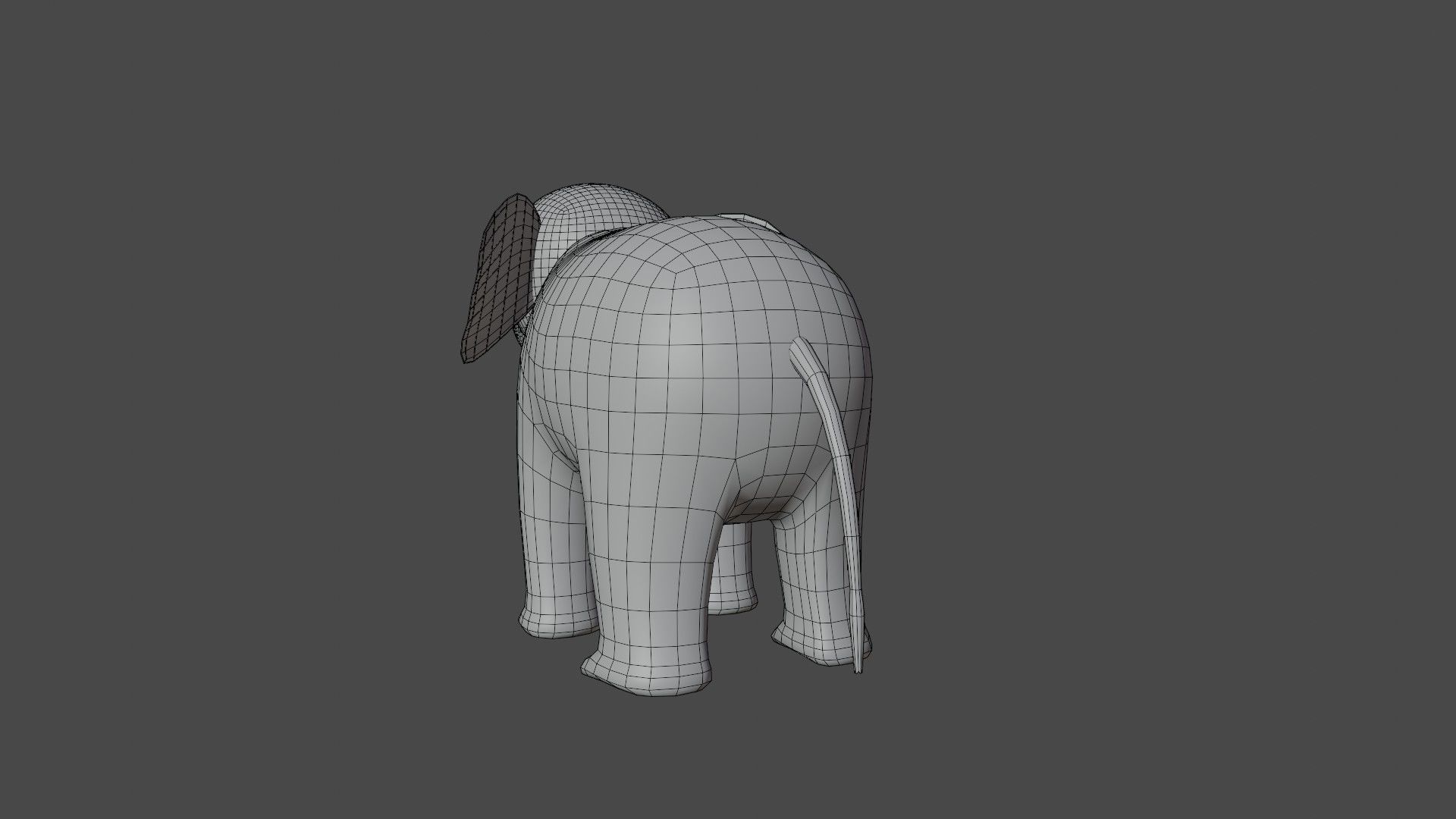 The Little Elephant 3D model_5