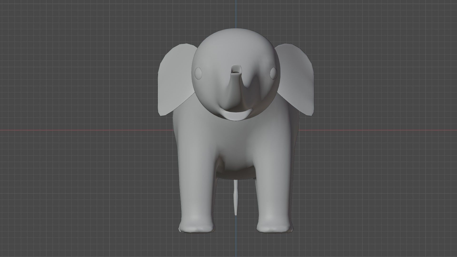 The Little Elephant 3D model_6