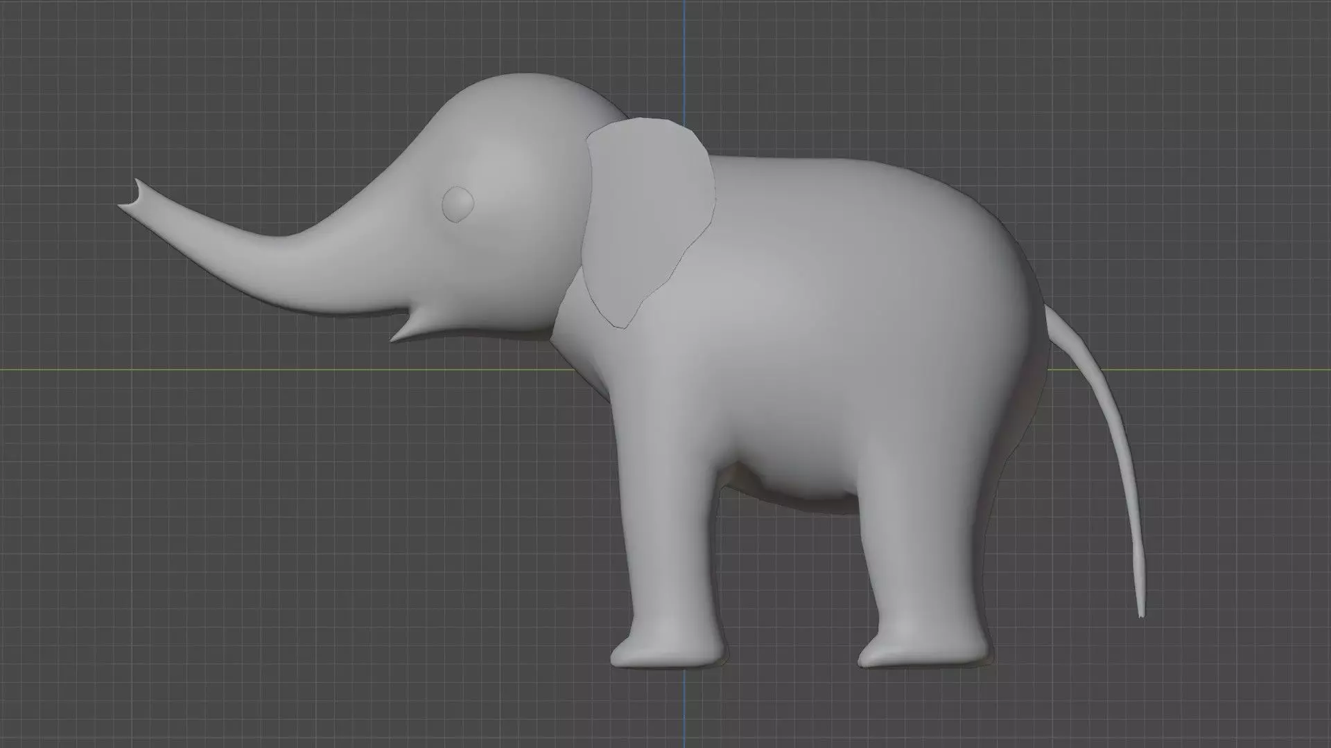 The Little Elephant 3D model_0