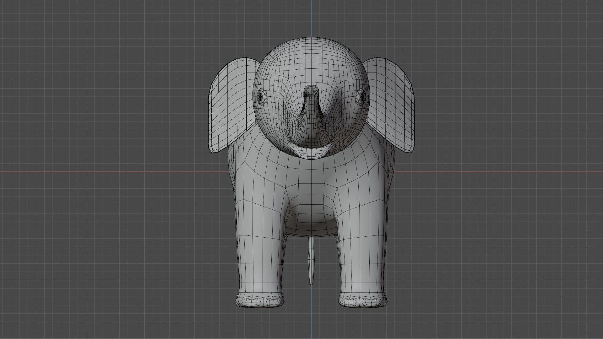 The Little Elephant 3D model_7