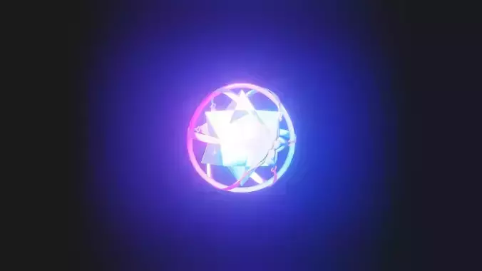 Intertwined Fate Low-poly 3D model