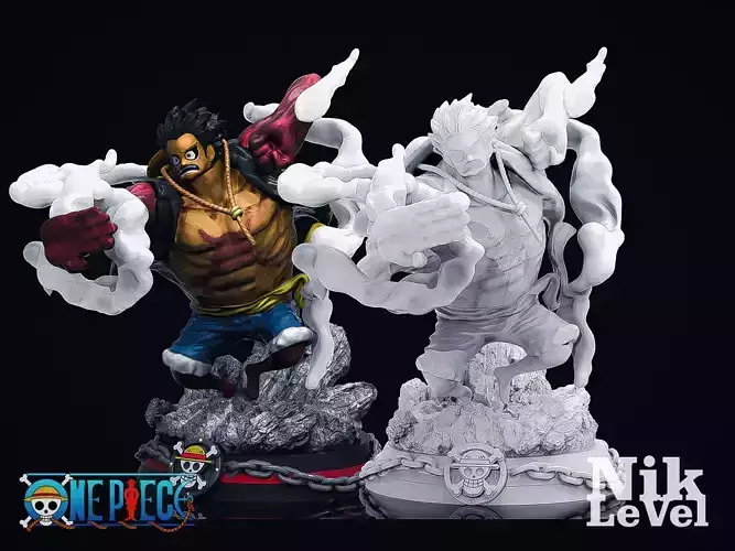  Luffy Gear 4 Kong 3D Printable  3D print model