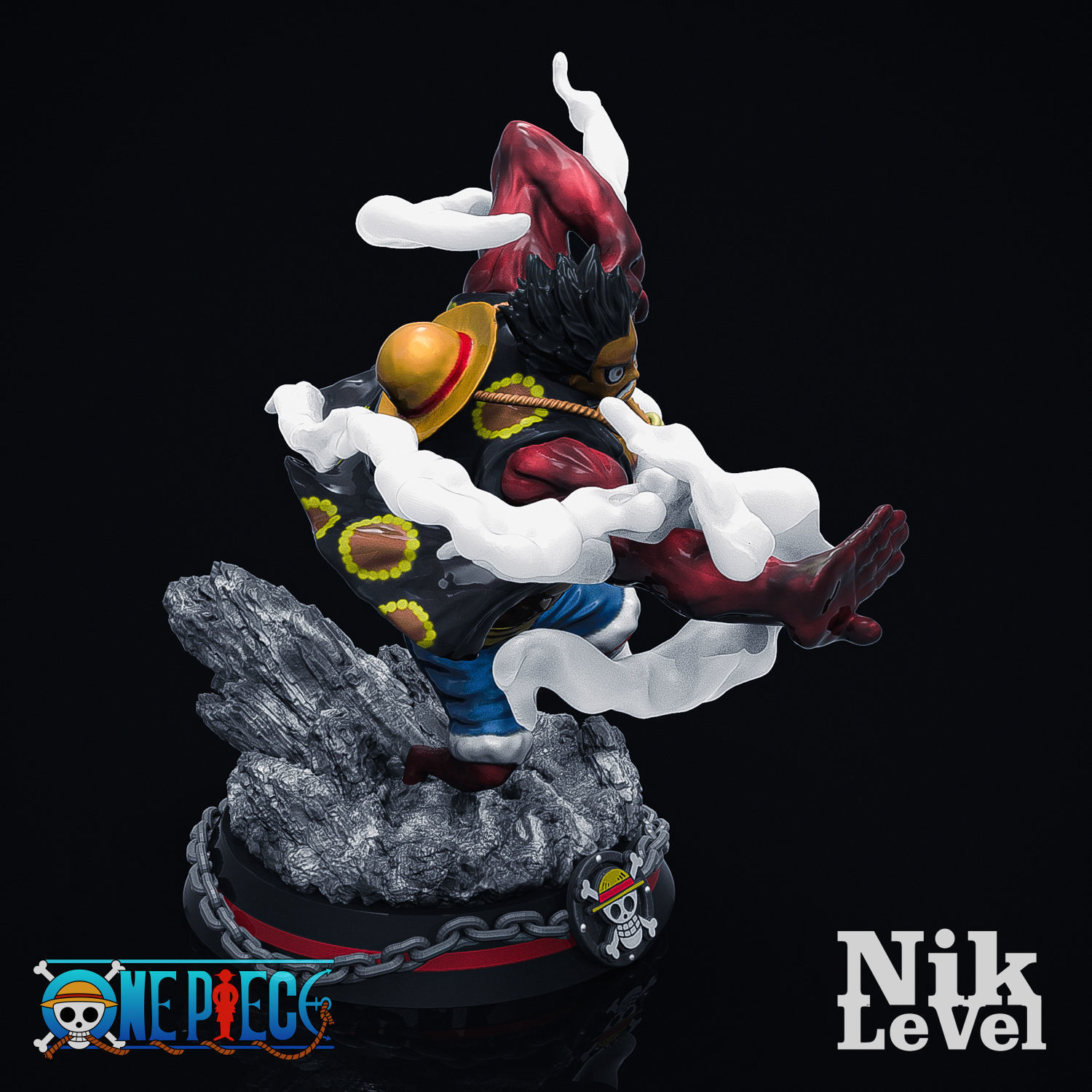 Luffy Gear 4 Kong 3D Printable 3D print model_7