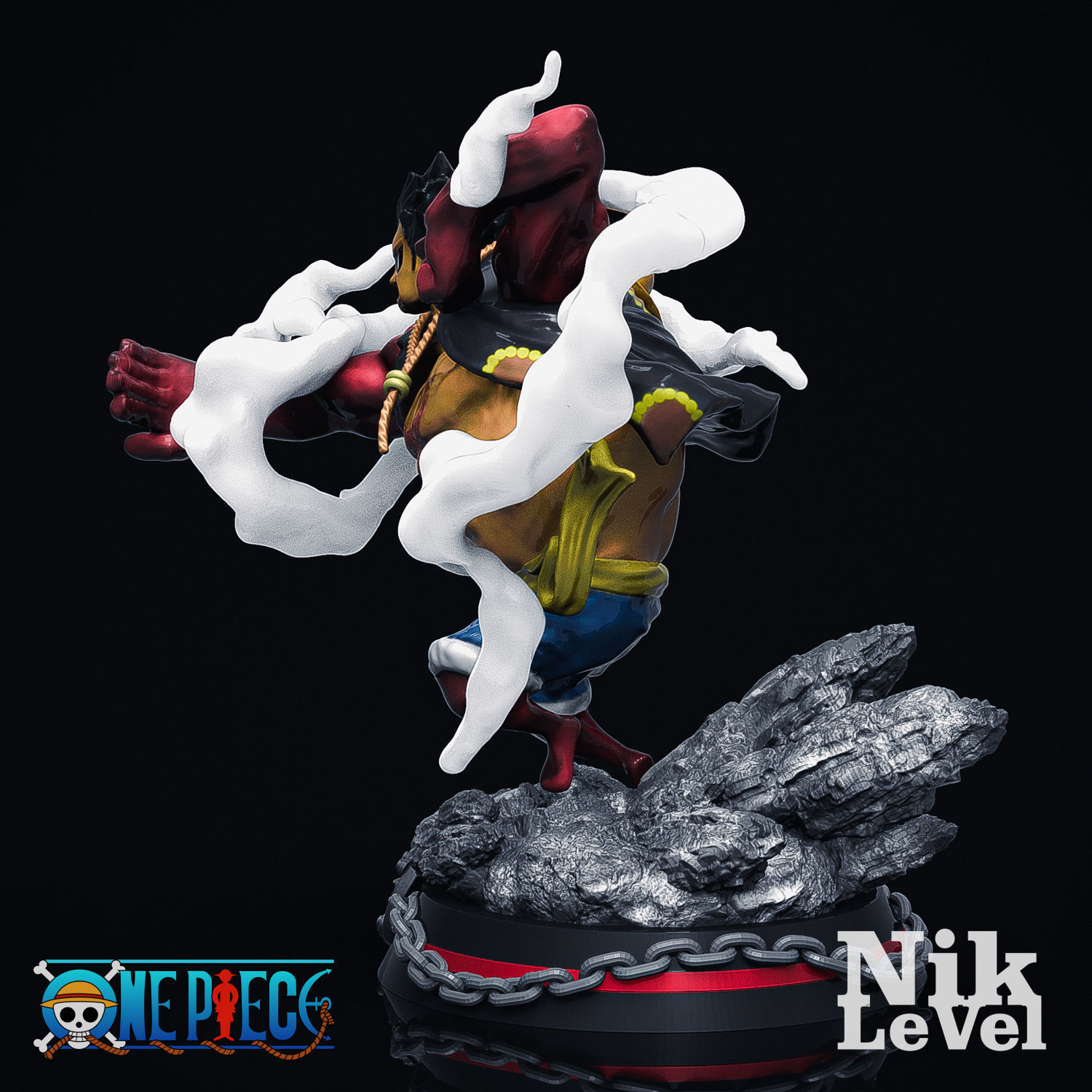 Luffy Gear 4 Kong 3D Printable 3D print model_9