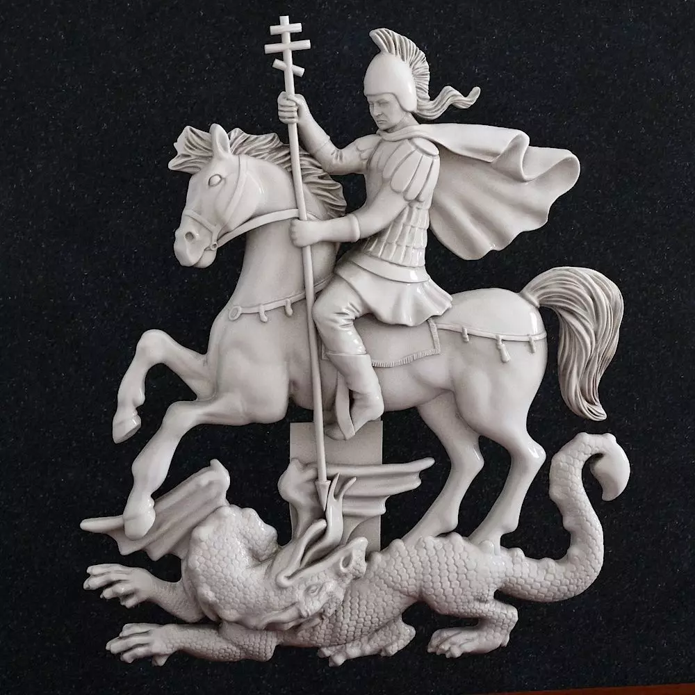 George the Victorious 3D print model_0