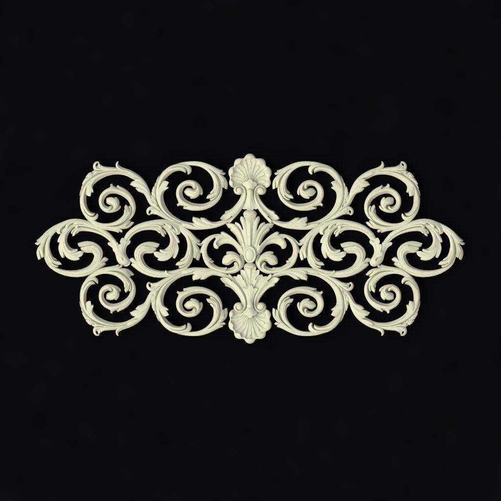 Decor for furniture 3D model_1