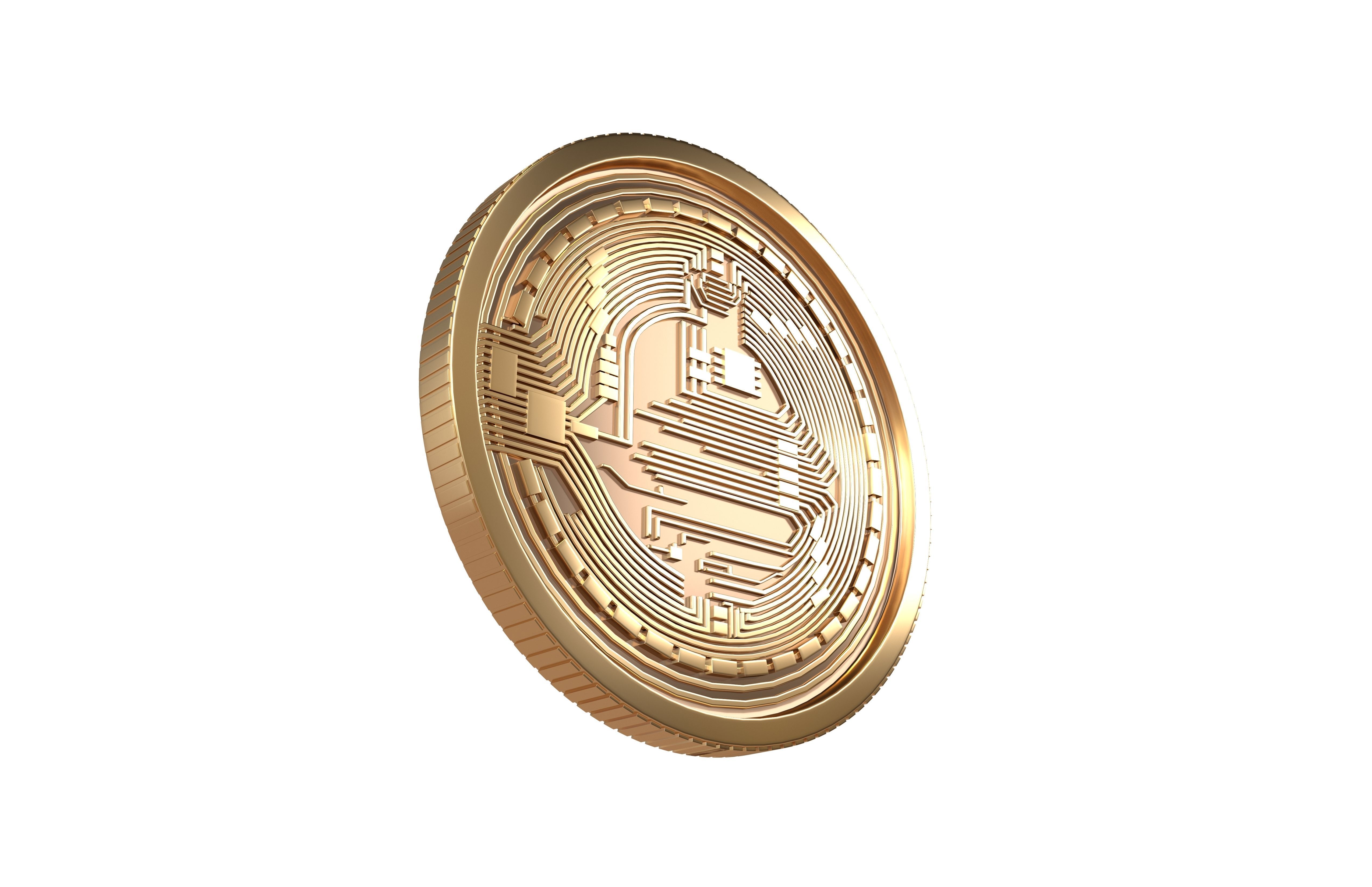 Bitcoin v7 001 3D model_7