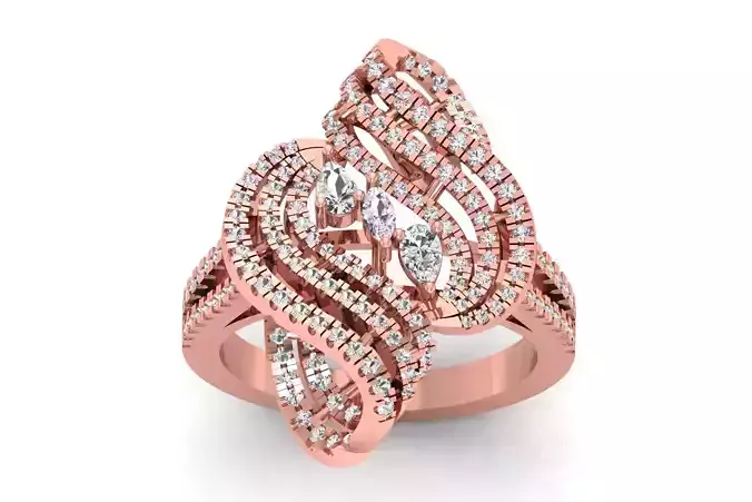 Solitaire Women Wedding Engagement Marquise Diamond Bridal Ring