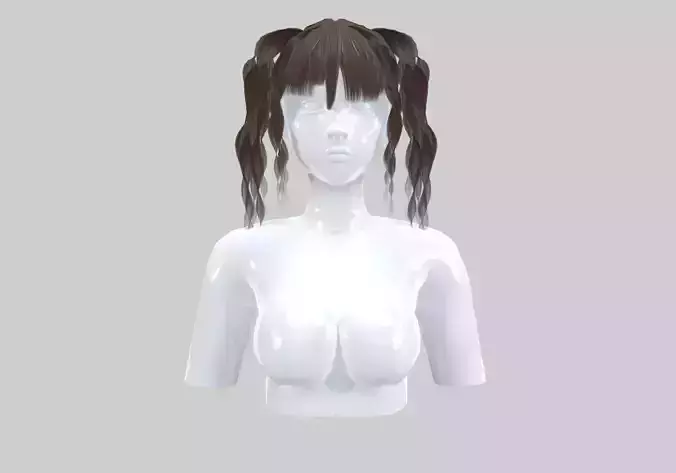 Wavy Pigtails Hairstyle 