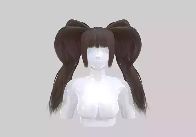 Ponytails Wavy Hairstyle 