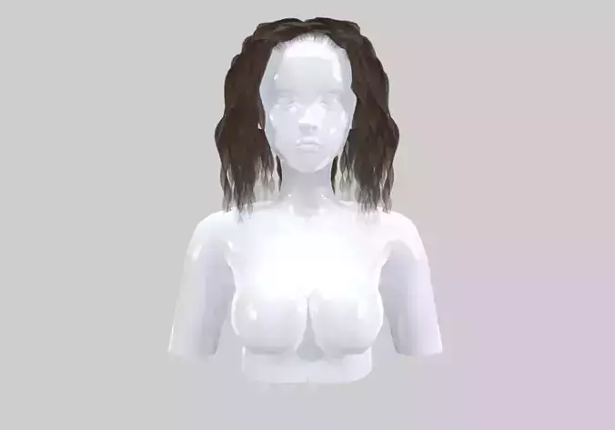 Curly Female Hairstyle 