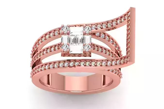 Solitaire Women Wedding Engagement Ring