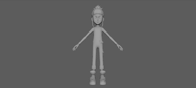 toma character Free 3D model