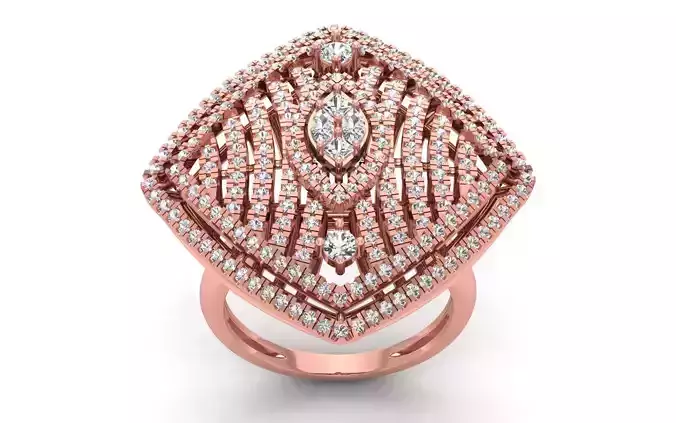 Solitaire Women Wedding Engagement Bridal Ring