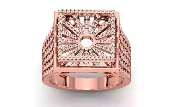 Solitaire Wedding Engagement Ring