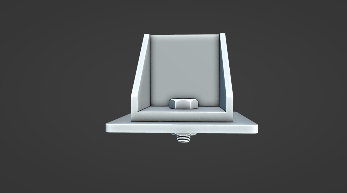 Lug Support 3D Model Low-poly 3D model 3D model_4