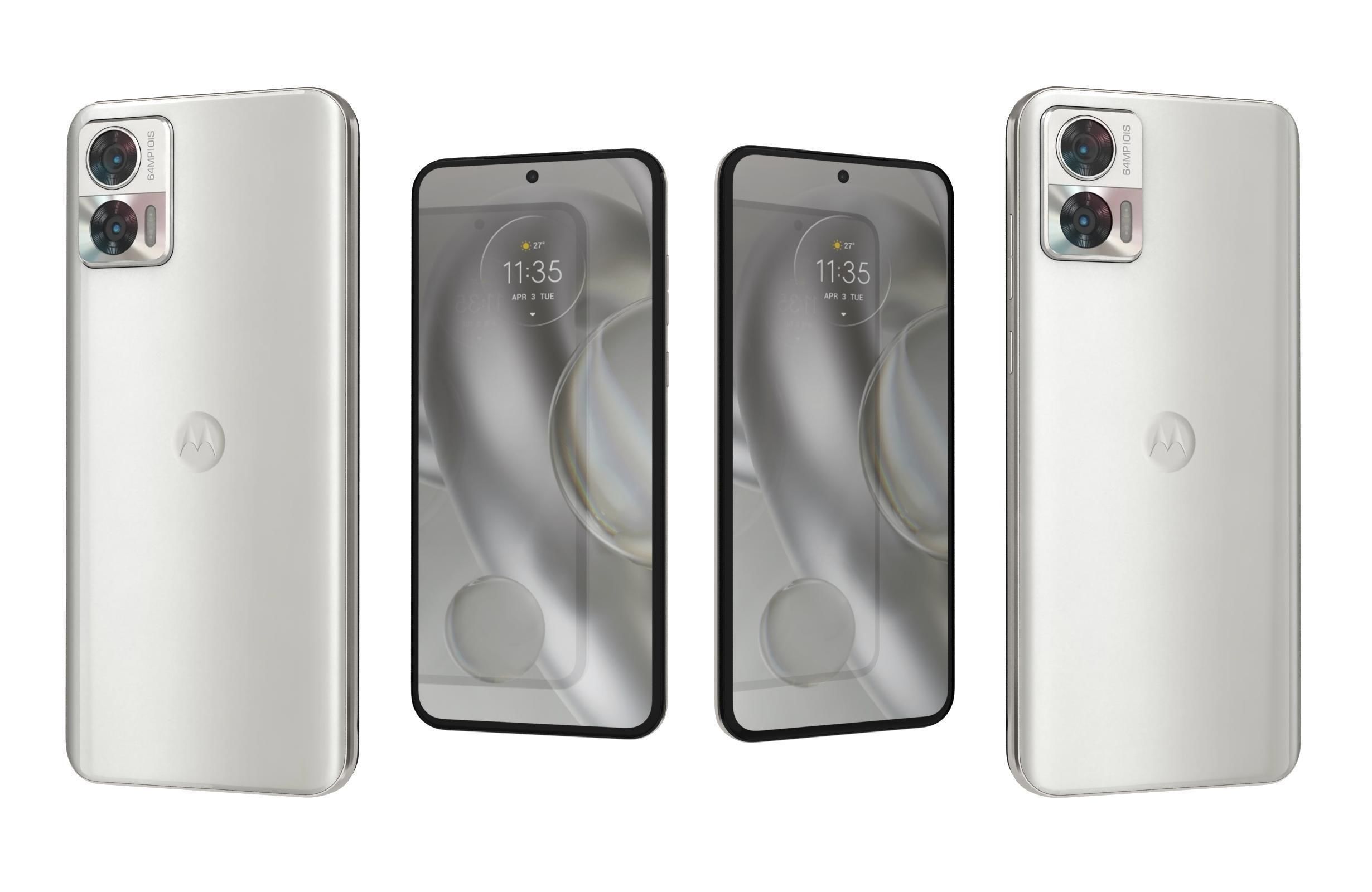 Motorola Edge 30 Neo White 3D model_3