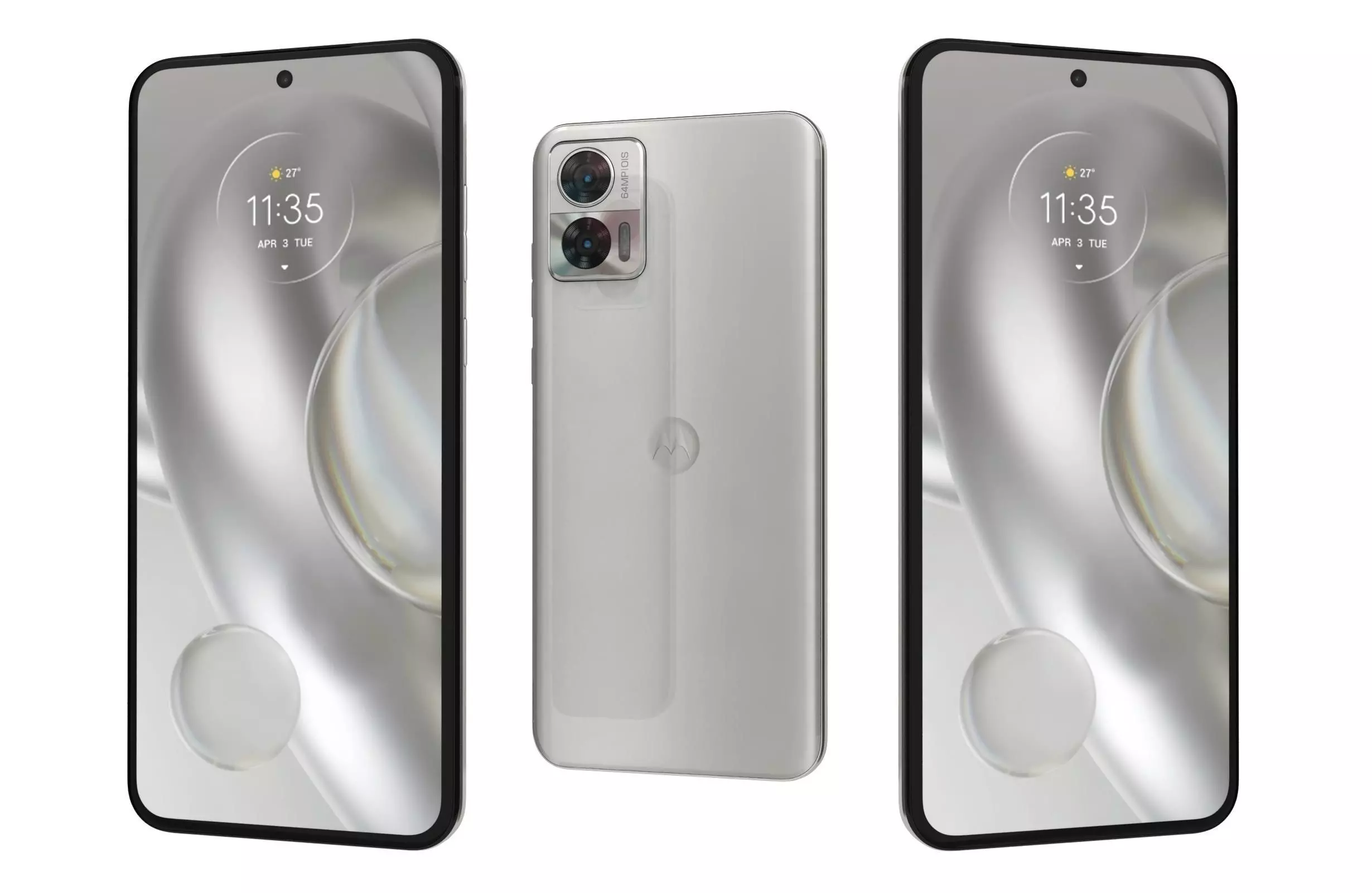 Motorola Edge 30 Neo White 3D model_0