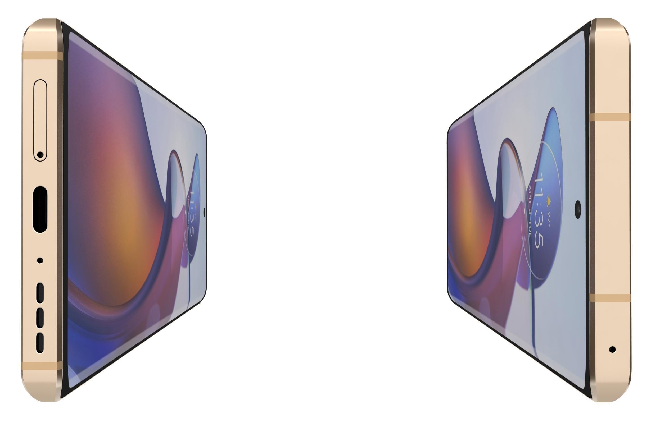 Motorola Edge 30 Fusion Gold 3D model_8