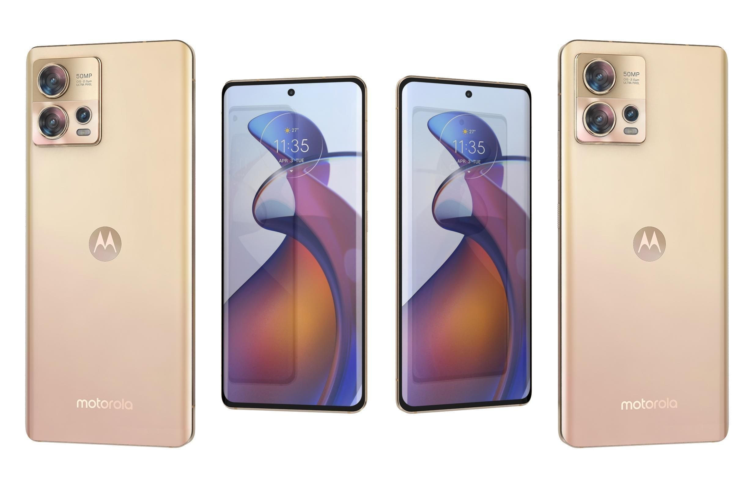 Motorola Edge 30 Fusion Gold 3D model_3