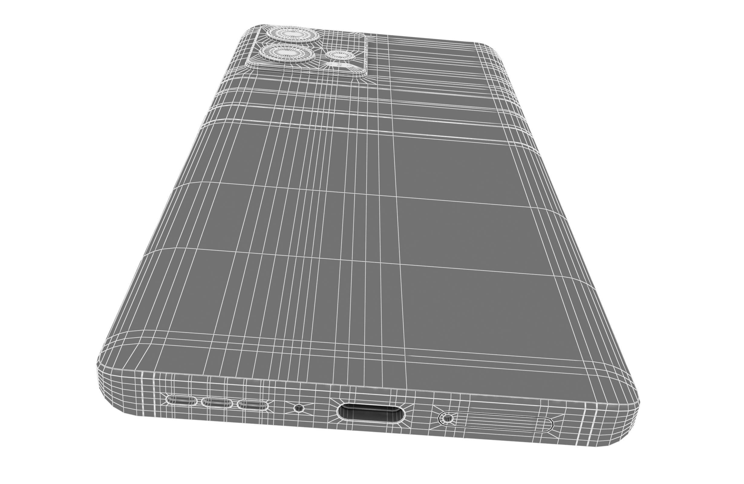 Motorola Edge 30 Fusion Gold 3D model_21