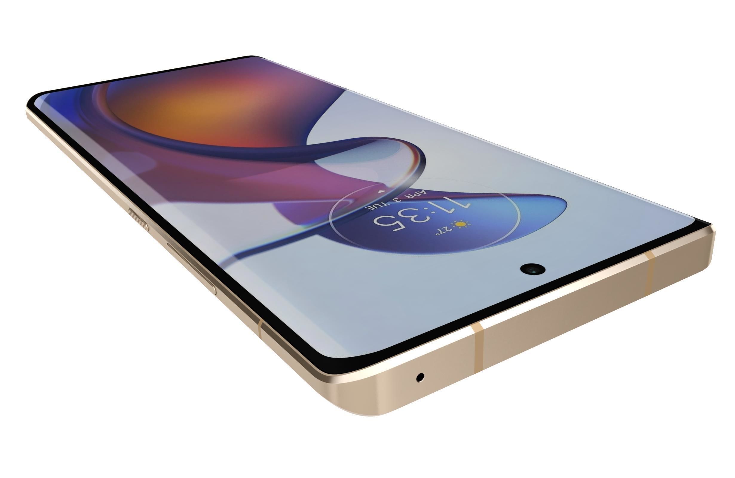 Motorola Edge 30 Fusion Gold 3D model_13