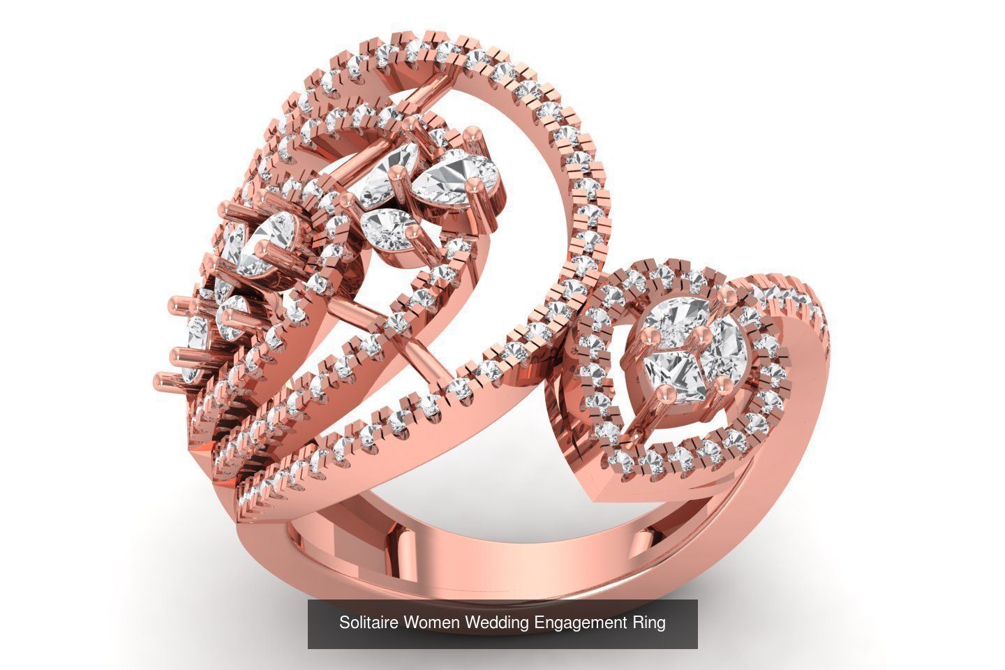 92 Solitaire Wedding Engagement Women Rings Collection _26