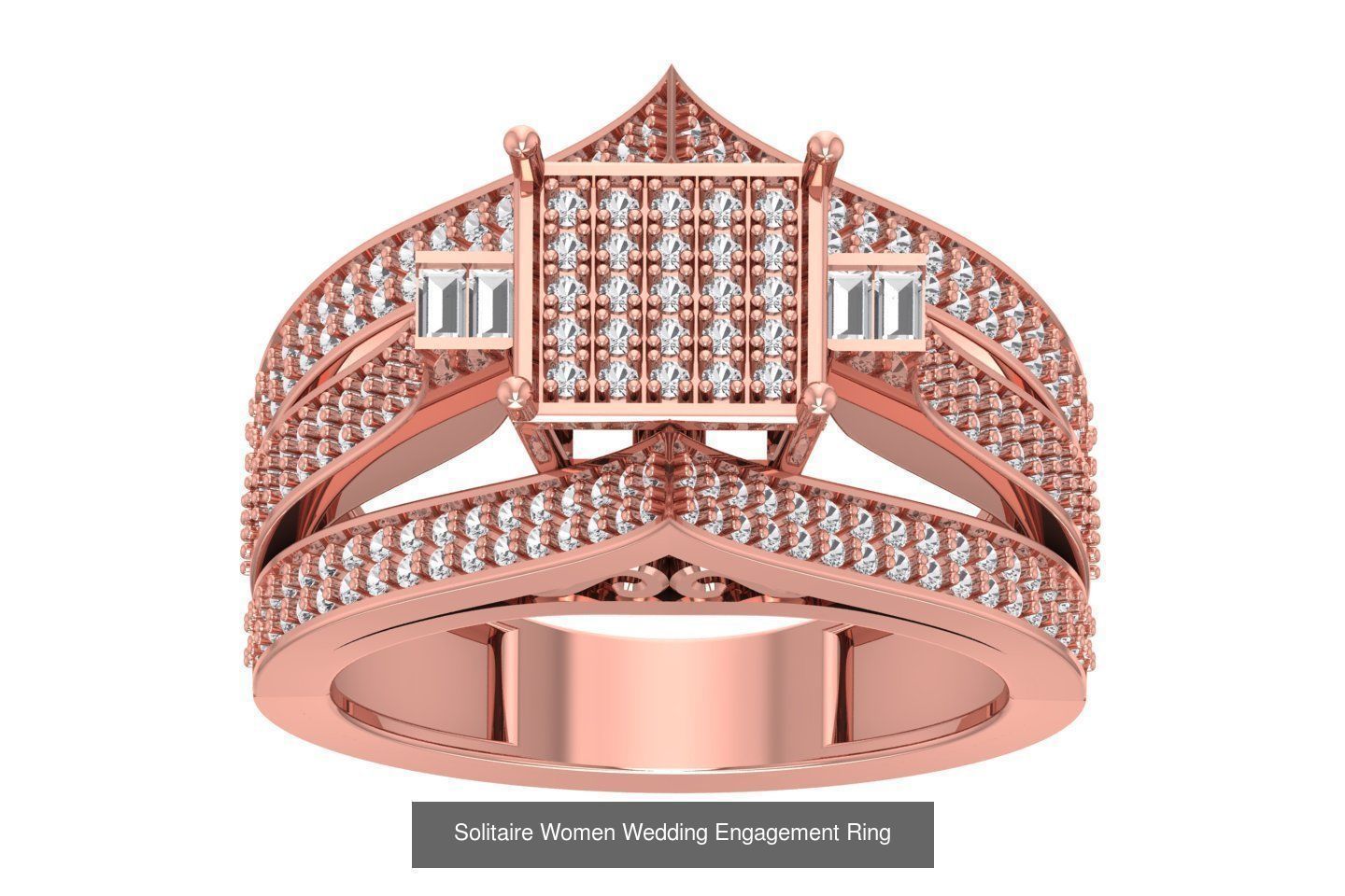 92 Solitaire Wedding Engagement Women Rings Collection _13