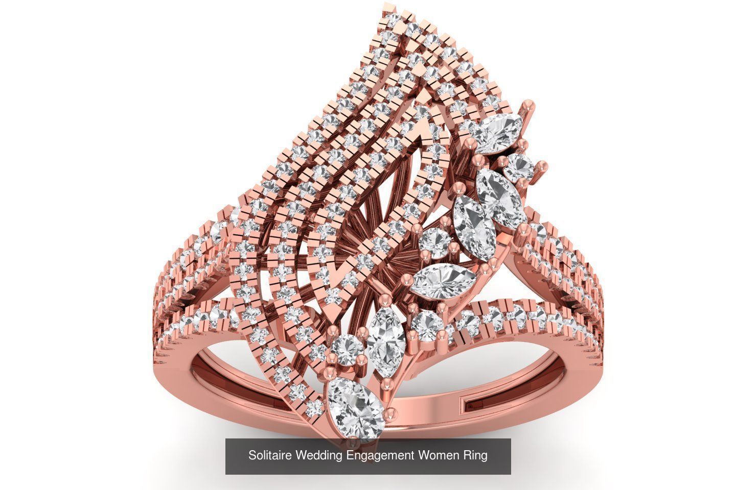 92 Solitaire Wedding Engagement Women Rings Collection _67