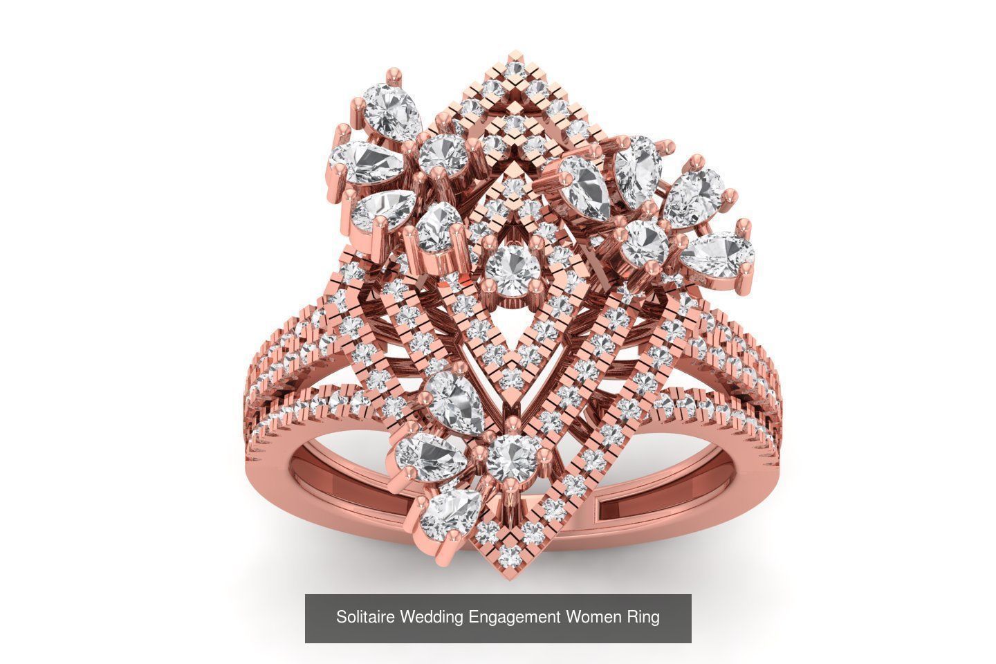 92 Solitaire Wedding Engagement Women Rings Collection _70
